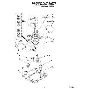  Whirlpool Part Number  388492 For Model #  LTG5243DQ5 