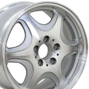  with Machined Face Fits Mercedes Benz   Silver 16x7.5 Automotive