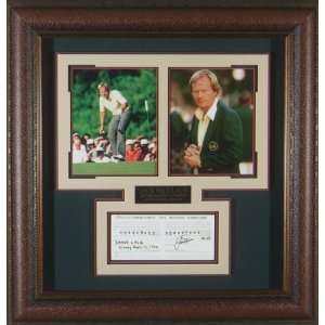   Jack Nicklaus Picture   & Framed Masters Collage