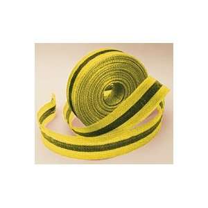  Woven Black Yellow Barricade Tapes 200 ft