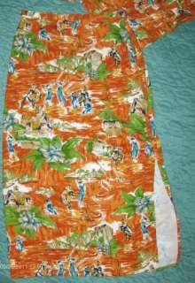 BOCA CLASSICS Island Wear 2 pc Skirt set HAWAIIAN Print  