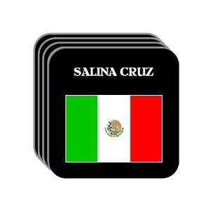  Mexico   SALINA CRUZ Set of 4 Mini Mousepad Coasters 