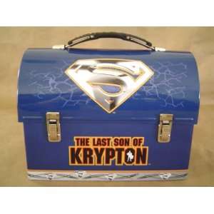  Superman Tin Dome Lunch Box