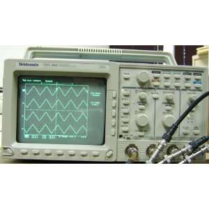 Tektronix TDS 460 TDS460 digital oscilloscope with GPIB VGA options 
