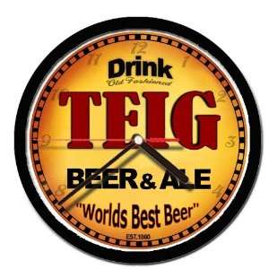  TEIG beer and ale cerveza wall clock 