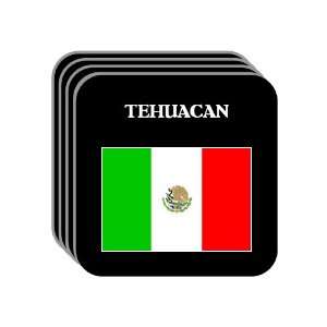  Mexico   TEHUACAN Set of 4 Mini Mousepad Coasters 