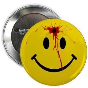   Smiley Face Dark 2.25 Button by  Arts, Crafts & Sewing