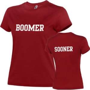  Oklahoma Sooners Womens Boomer Sooner T Shirt