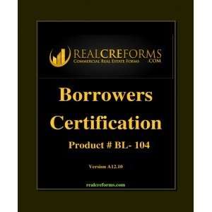  Borrowers Certification