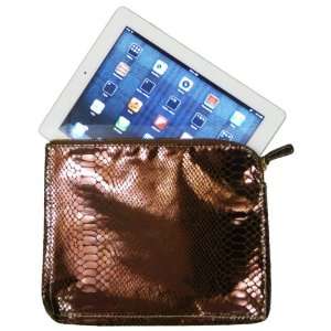  Gogo Voyage Leather iPad Case   Gold