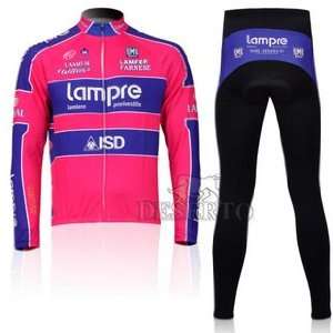 2012 Style Lampre cycling jersey Set short sleeved jersey 