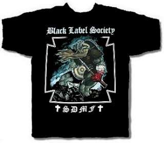 BLACK LABEL SOCIETY cd lgo SDMF VIKING WAR Official SHIRT MED new 
