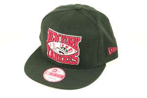 New York Yankees Black Diamond Snapback Hat by New Era  
