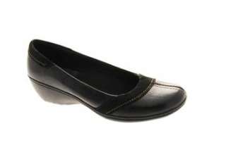   Snowcloud Womens Round toe Shoes Medium Black Casual Leather 9  