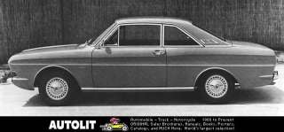 1967 Ford Taunus 15MTS Coupe Factory Photo Germany  
