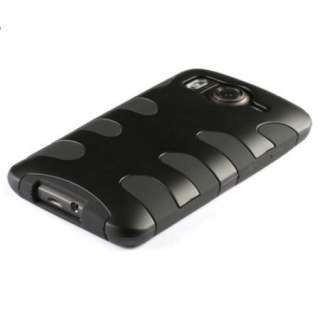   Tone Case for HTC INSPIRE 4G Black/Black with Screen Protector  