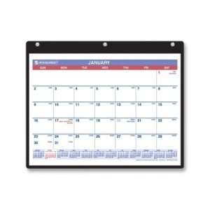  At A Glance Monthly Desk and Wall Calendar   Black 