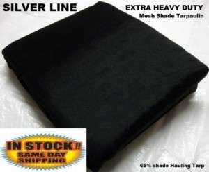 New Heavy cover Mesh Tarp Shade Screen Fast Delivery  