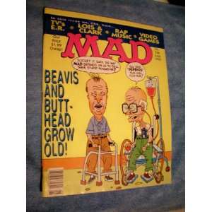  Mad magazine June 1995    Beavis and Butt Head Grow Old 