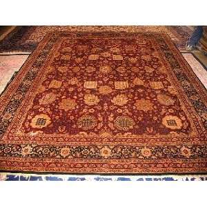  9x12 Hand Knotted India India Rug   122x90