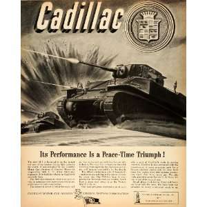  1943 Ad Cadillac Motor Car Division General Motors 1921 