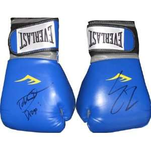  Autographed Sylvester Stallone and Dolph Lundgren Boxing 