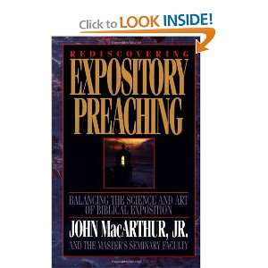   Rediscovering Expository Preaching [Hardcover] John MacArthur Books