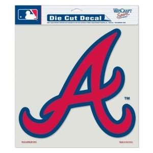 Atlanta Braves MLB Decal 8x8 Color 