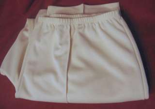 Lenox Square Womans Plus 28 Tall Dress Pants Off White  