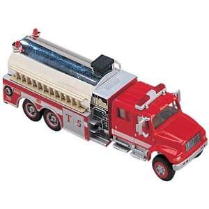 HO International Crew Cab Fire Tanker Red BLY402611 Toys & Games