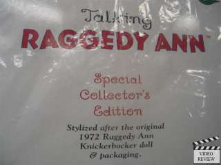Raggedy Ann Large Boxed Talker Doll * Applause * New *  
