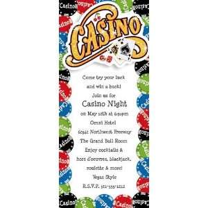  Casino Party Invitations Toys & Games