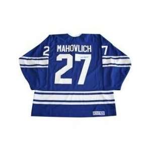 Frank Mahovlich Autographed/Hand Signed Replica Jersey  