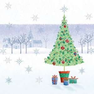 Marian Heath Boutique Boxed Christmas Cards, Tree and Presents, 12 