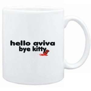    Mug White  Hello Aviva bye kitty  Female Names
