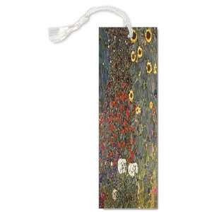  Fine Art Gustav Klimt Sunflowers Bookmark