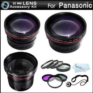  52mm Fisheye Lens Kit For Panasonic Lumix DMC FZ150K DMC 