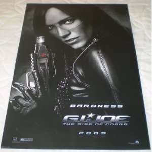  Gi Joe Baroness promo movie poster Rise of Cobra 14x20 San 