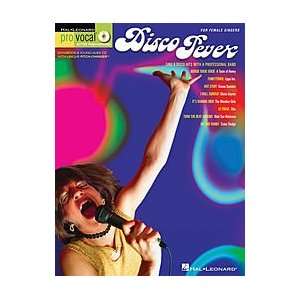  Hal Leonard Disco Fever for Female Singers Book and CD 