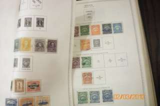 Minkus Album Bolivia Paraguay 1037 stamps 1863 1971 Used MH  