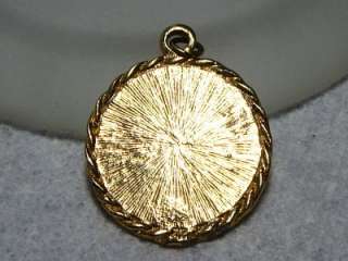 Vintage Gold Tone TREE of LIFE Charm or Pendant  