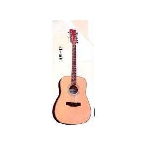  41 inch Natural 12 string Guitar Musical Instruments