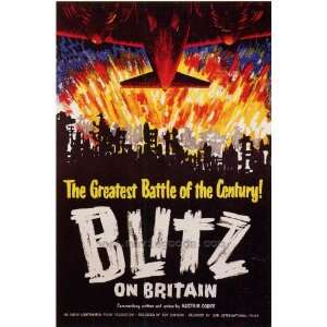  Blitz on Britain Poster Movie B 27x40 NARRATOR Alistair 