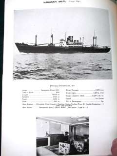  Shipyards   Merchant Ships Built   1950s Mitsubishi Book HTF  