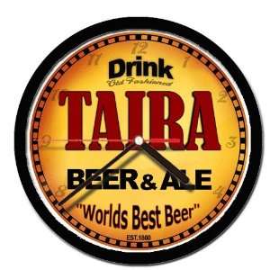  TAIRA beer and ale cerveza wall clock 