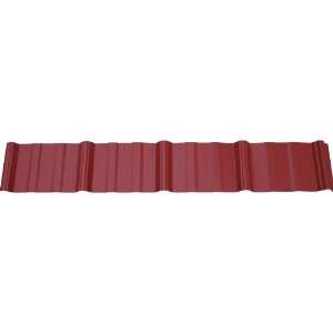   120 Red Ribbed Steel Roof Panel TRDGMR291000