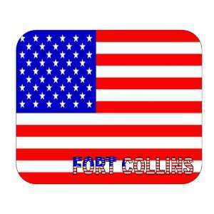  US Flag   Fort Collins, Colorado (CO) Mouse Pad 