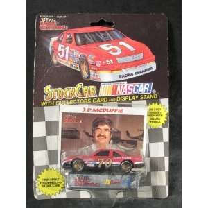    Nascar Stock Car J.D. McDuffie Die Cast from 1992 Toys & Games