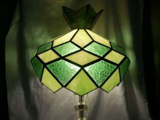 Tiffany Style Stained Glass Lamp Shade Made in Mexico  