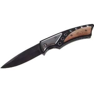  Horizontal Ceramic Manual Release Folding Knife with Clip 